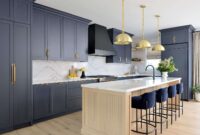25 Navy Kitchen Cabinet Ideas To Refresh Your Space