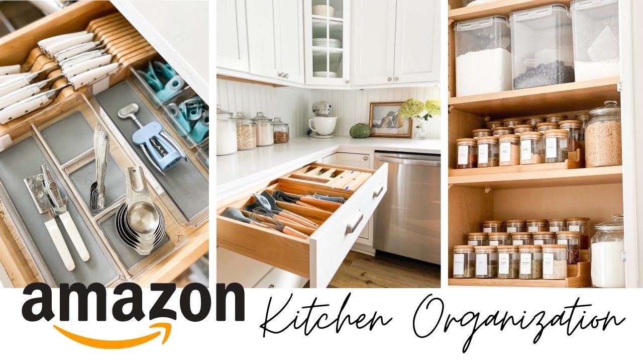 Amazon Kitchen Organization Favorites! | Kitchen Organizing Ideas 2022