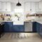 Modern Blue Farmhouse Kitchen - The Perfect Finish Blogkilz®