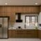 Wooden Modern L Shaped Kitchen Design | Livspace